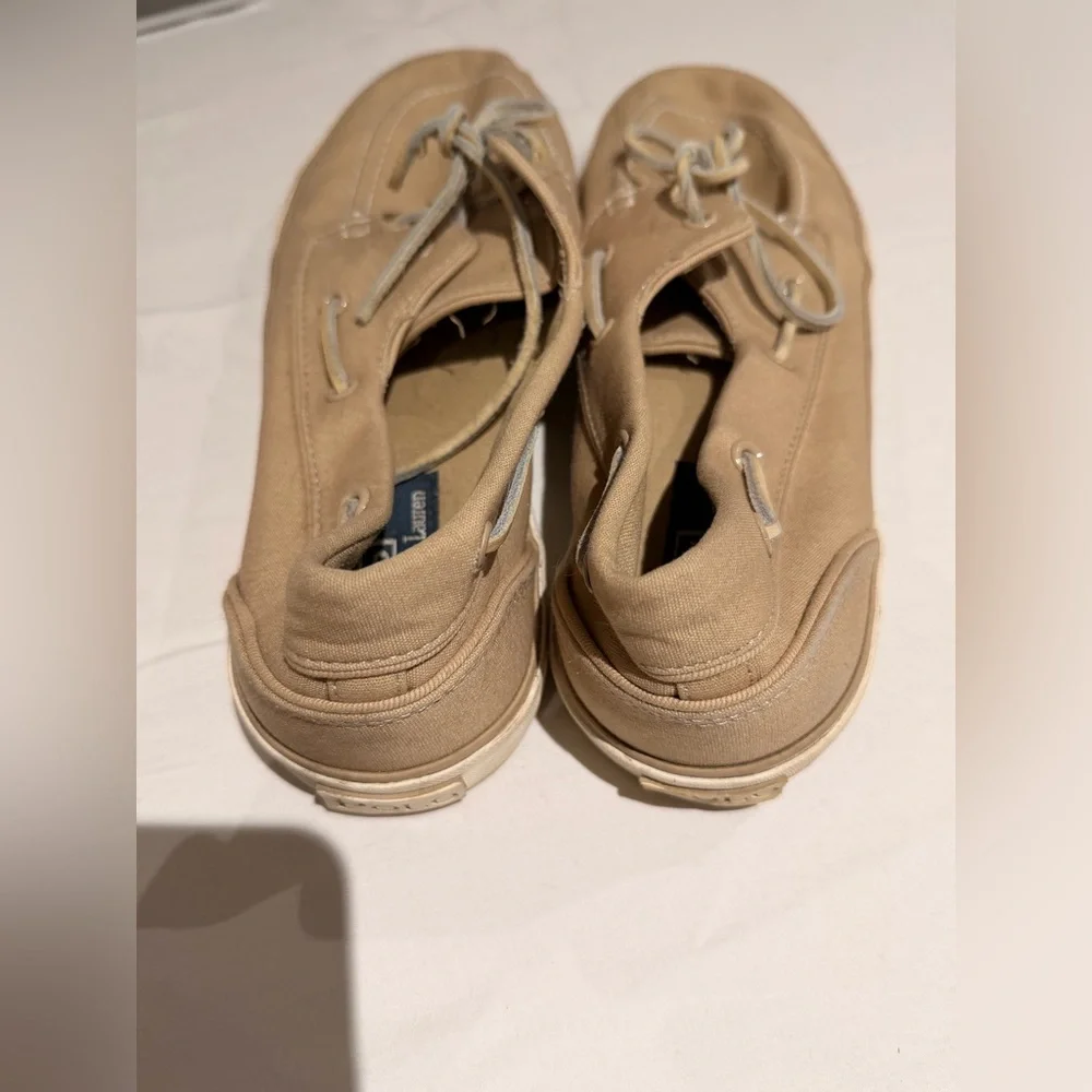 Ralph Lauren sander Tan Boat Shoes size 11D